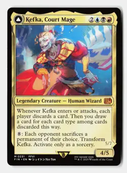 Kefka, Court Mage 231 Mythic FINAL FANTASY Magic: The Gathering Near Mint - Image 1