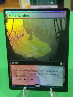 MTG - Spire Garden - CLB - R - Ext Art Foil - 606 - Image 1