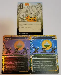 3x Hop to It -1 JPN, 1 Show Foil, 1 Show- SECRETS OF STRIXHAVEN SOS SOA mtg LP - Image 1
