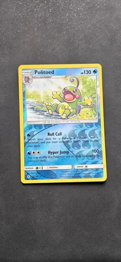 Politoed 25/145 Holo Holo Rare Guardians Rising Pokemon Reverse Holo Near Mint - Image 1