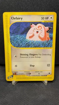 Pokemon TCG Clefairy Common EX Expedition 101/165 Vintage MP - Image 1