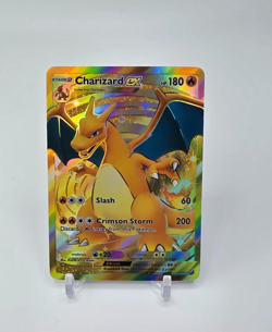 Custom Gold Holo Charizard Pokemon Card Charizard EX READ DESCRIPTION BELOW - Image 1