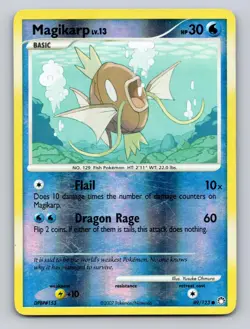 Magikarp 89/123 Common Mysterious Treasures Pokemon Reverse Holo MP - Image 1