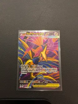 Pokemon Mega Skarmory EX 106/088 Perfect Order Ultra Rare Holo Full Art EN - Image 1