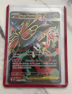 2026 TCG Pokemon Chaos Rising Mega Floette EX 101/086 Ultra Rare Full Art! - Image 1