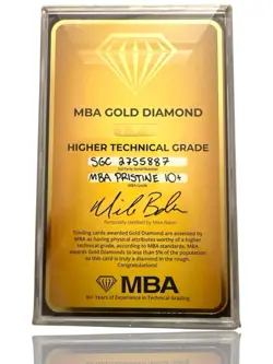 ‼Mew ex 195/165 Pokemon 151 Holo GRADE 10! PRISTINE GOLD DIAMOND MBA POP 1 💎 - Image 2