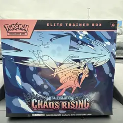 Pokemon Chaos Rising Elite Trainer Box Factory Sealed ETB - BRAND NEW - Image 1