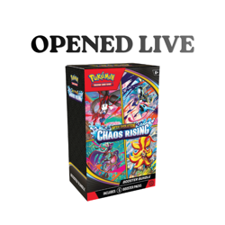 [OPENED LIVE] Pokemon Chaos Rising Booster Bundle - Image 1
