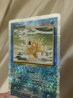 Pokemon Magikarp 52/110 Legendary Collection Reverse Holo 2002 ‘DAMAGED’ - Image 3