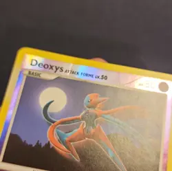 The Pokemon Company Deoxys Attack Forme Legends Awakened 2008 Rev Holo Rare EN - Image 3