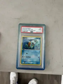 2006 Pokemon Ex Crystal Guardians Squirtle Reverse Holo - Image 1
