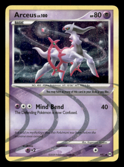 Arceus (AR7) AR7 Holo Rare Arceus Pokemon NM - Image 1