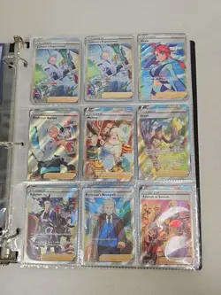 Pokemon Binder Lot Collection Of 180 Cards Illustration Rares Full Arts, Ex’s ++ - Image 3