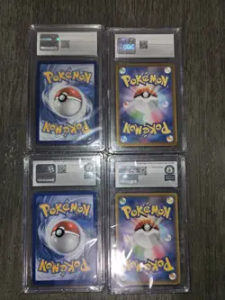 CGC Graded Pokemon TCG Lot of 4 Centiskorch VMAX, Sylveon ex +2 Record Holders - Image 2
