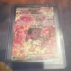Pokemon TCG Fezandipiti ex 288/217 Scarlet & Violet Full Art Holo Rare HP 210 - Image 2