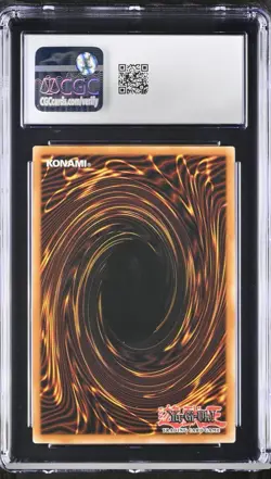 Yugioh CGC 9 Blue-Eyes White Dragon Quarter Cen RA03-EN079 Platinum Secret Rare - Image 2