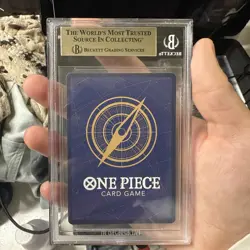 One Piece CCG Monkey.D.Luffy PRB01 Alt Art Foil SEC OP05-119 BGS 9.5 - Image 2