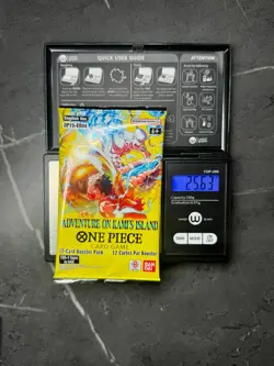 (VERY HEAVY)🔥25.63g One Piece Adventure On Kami’s Island OP15 Booster Pack - Image 1