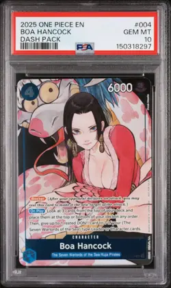 2025 ONE PIECE DASH PACK 2025 #004 BOA HANCOCK PSA 10 - Image 1