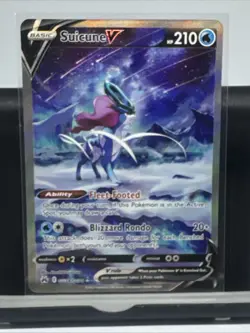 Suicune v Crown Zenith Galarian Gallery Holo Ultra Rare Card GG38 GG70 - Image 1