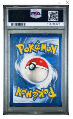Dark Weezing HOLO 2000 Team Rocket 14/82 WOTC Vintage Pokemon Card PSA 5 SwirlU - Image 5