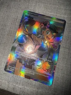 Pokemon Trainer Mallow Full Art Holo Card Sm-Guardians Rising 145/145 - Image 4