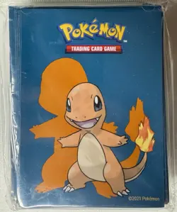 2022 Pokemon Charmander Pokemon TCG Ultra PRO Card Sleeves 65ct - SEALED - Image 1