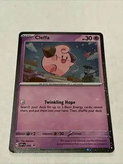 Cleffa - Promo SV: Scarlet & Violet Promo Cards 095 LP Holo - Image 1