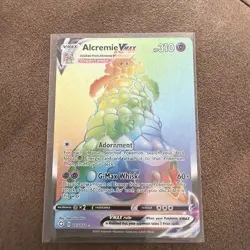 Pokemon Alcremie VMAX TCG Shining Fates Holo Card 073/072 Secret - Image 1