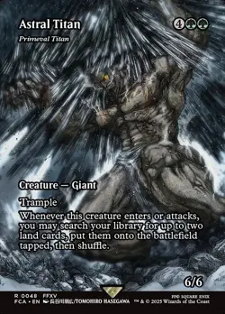 Primeval Titan [FCA] #48 NM MTG - Image 1