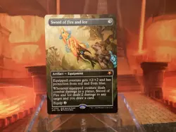 Sword of Fire and Ice (Borderless) 62 Special Guests Magic: The Gathering NM - Image 1