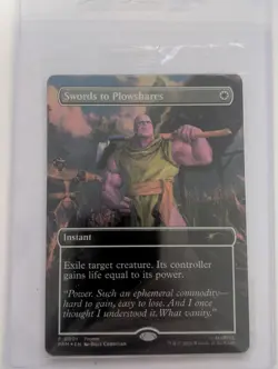 PSA Promo Swords to Plowshares – Thanos Variant | MTG Magic the Gathering | May - Image 2