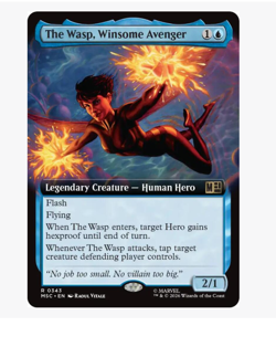 The Wasp, Winsome Avenger - Extended Art Commander: Marvel Super Heroes - Image 1