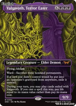 Valgavoth, Terror Eater (Showcase) EN [DSK - 352] - LP TCG MTG - Image 1