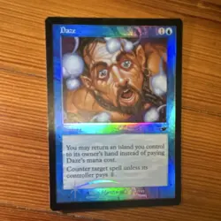 Wizards of the Coast Daze Foil Instant Blue MTG English Standard 1U - Image 1