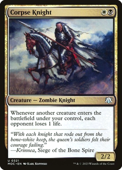 MTG - Corpse Knight - March of the Machine Commander - Magic the Gathering - Image 1