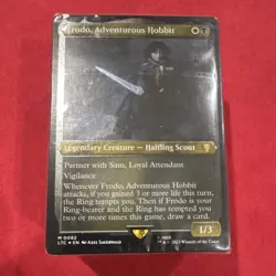MTG Lord of the Rings Food and Fellowship Commander deck LTR White Black - Image 1