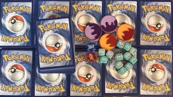 1050 Pokemon Card Lot Bulk. Commons Uncommons Energies English NM+. Bonus. - Image 1