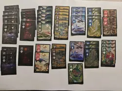 MTG Kamigawa Neon Dynasty Full Art Lands Lot X 46 - 10 Foil And 36 Non-Foil - Image 1