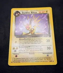 Pokemon TCG Team Rocket Dark Jolteon 38/82 & Dark Primeape 43/82 German 2000 - Image 1