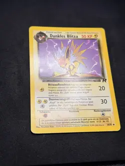 Pokemon TCG Team Rocket Dark Jolteon 38/82 & Dark Primeape 43/82 German 2000 - Image 2