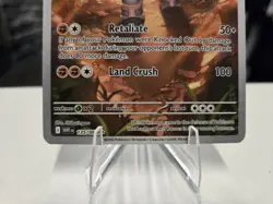 Pokemon TCG - S&V - White Flare - Terrakion 135/086 - Illustration Rare - NM - Image 2