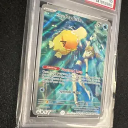Pokemon Misty's Psyduck SV10 Destined Rivals 193/182 IR Holo PSA 10 2025 - Image 3