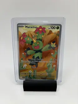 Maractus - 093/086 Black Bolt Pokemon Full Art Illustration Rare - Near Mint - Image 1