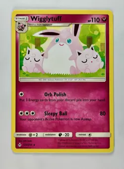 Wigglytuff 2019 Pokemon S&M Unbroken Bonds Rare #135/214 * Near Mint - Image 1