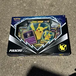 Pokemon Pikachu V Box 2x Evolving Skies Booster Pack 2x Brilliant Stars RARE New - Image 2