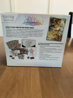 Pokemon TCG Scarlet & Violet Prismatic Evolutions Elite Trainer Box Eevee 2024 - Image 2