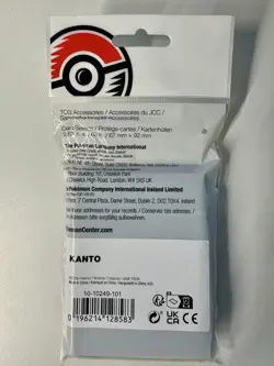 Pokemon Center Explore Kanto Viridian Forest Butterfree TCG Sleeves Sealed 65ct - Image 3