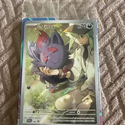 Pokemon TCG N's Zorua 189 SV Scarlet & Violet Promo Holo EN 70 HP SEALED - Image 2