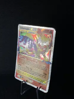 Infernape LV.X DP10 Pokemon TCG Diamond & Pearl Black Star Promos Holo - Image 5